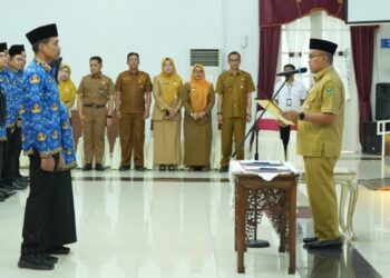 Sekdaprov Sumbar lantik 114 PPPK di lingkup Pemprov Sumbar. (dok. istimewa)