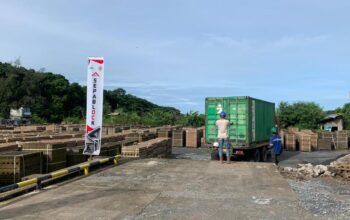 Semen Padang kirim SEPABLOCK ke Medan. (dok. istimewa)