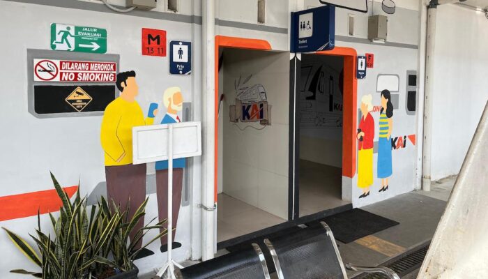 Tak Sekadar Bersih, Toilet Estetik Stasiun Padang Jadi Upaya KAI Tingkatkan Layanan Nataru