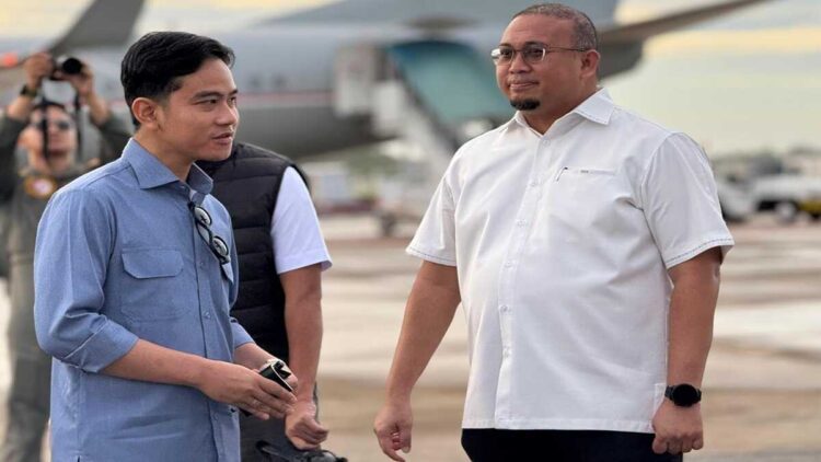 Andre Rosiade menyambut kedatangan Wapres Gibran di BIM. (Foto: Tim AR)