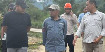 Akses Jalan Putus di Nagari Lolo, Wabup Solok Tinjau Kerusakan dan Pastikan Penanganan Cepat