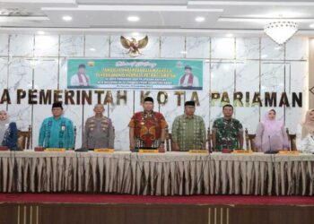 Wako Pariaman Lepas Kafilah MTQ ke-41 Sumbar