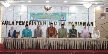 Wako Pariaman Lepas Kafilah MTQ ke-41 Sumbar 13 Wako Pariaman Lepas Kafilah MTQ ke-41 Sumbar