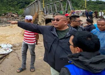 Andre Rosiade Pastikan APBN untuk Pemulihan Jalan dan Jembatan Batu Busuk Pauh Padang Pascagalodo