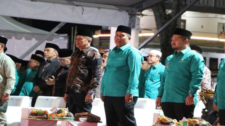 Dapat Dukungan Penuh Pemko, Kafilah Pariaman Siap Bersaing di MTQ Sumbar 1 Wawako Pariaman menghadiri pembukaan MTQ Nasional ke-41 di Bukittinggi. (Foto: Ist)
