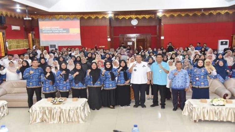 Gerakan TUWAI KETAN, ASN Pariaman Diajak Lindungi Pekerja Rentan 1 Wako Pariaman membuka sosialisasi Gerakan TUWAI KETAN. (Foto: Ist)