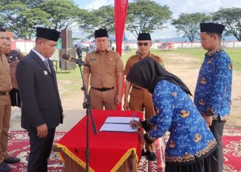 Bupati Solok Lantik 2.436 PPPK Paruh Waktu