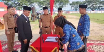 Bupati Solok Lantik 2.436 PPPK Paruh Waktu