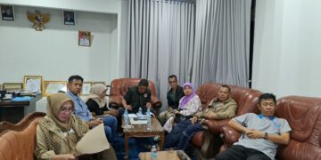 Pemkab Solok menghadiri rapat percepatan penginputan data kebencanaan dan penyusunan dokumen R3P. (Foto: Diskominfo Kabupaten Solok)