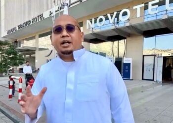 Andre Rosiade meninjau Kampung Haji di Mekkah. (Foto: Ist)