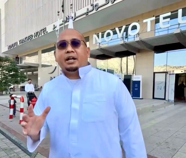 Andre Rosiade meninjau Kampung Haji di Mekkah. (Foto: Ist)