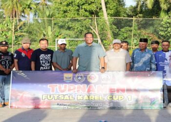 Wako Pariaman membuka Turnamen Futsal Karel Cup I Tahun 2025. (Foto: Ist)