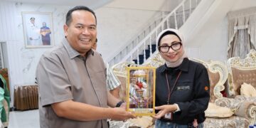 Wako Pariaman Yota Balad menerima kunjungan Kepala BPPSDMP Kementan RI. (Foto: Ist)