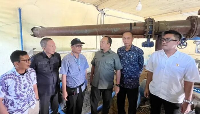 DPRD Padang Tinjau Intake Perumda AM, Krisis Air Bersih Pascabanjir jadi Perhatian Serius