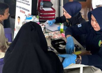 Penyuluhan P3K dan layanan kesehatan KAI Sumbar. (dok. Humas KAI)