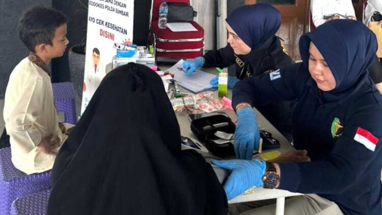 Penyuluhan P3K dan layanan kesehatan KAI Sumbar. (dok. Humas KAI)