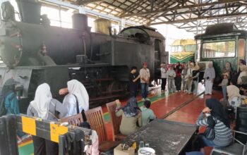 Acara Walking Train Sawahlunto 2026. (dok. istimewa)