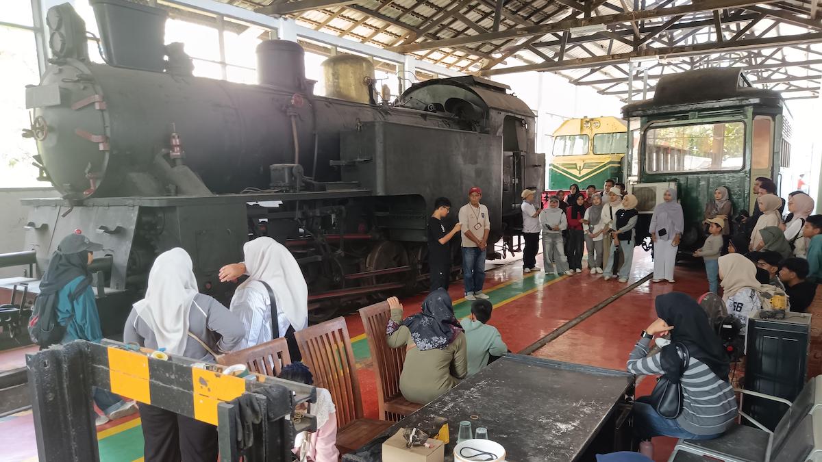 Acara Walking Train Sawahlunto 2026. (dok. istimewa)