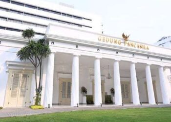 Gedung Pancasila di kompleks Kementerian Luar Negeri RI, Jalan Taman Pejambon Nomor 6 Jakarta Pusat. (Foto: Dok.Kemlu)