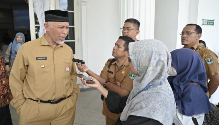 Gubernur Mahyeldi Menyiapkan WPR Sebagai Solusi Jangka Panjang Atasi Tambang Ilegal di Sumbar