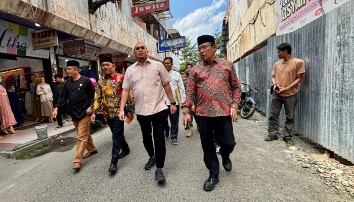 Andre Rosiade Pastikan Pasar Payakumbuh Dibangun kembali, Sertifikat Rampung Desain segera Disiapkan