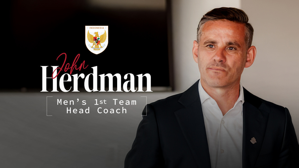 John Herdman resmi jadi pelatih TImnas Indonesia. (dok. PSSI)