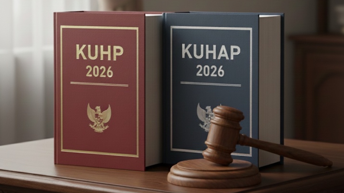 ilustrasi KUHP-KUHAP. (dok. istimewa)