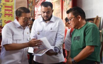 Kemenbud dan Pemko Padang akan revitalisasi Klenteng See Hin Kiong. (dok. Prokopim)