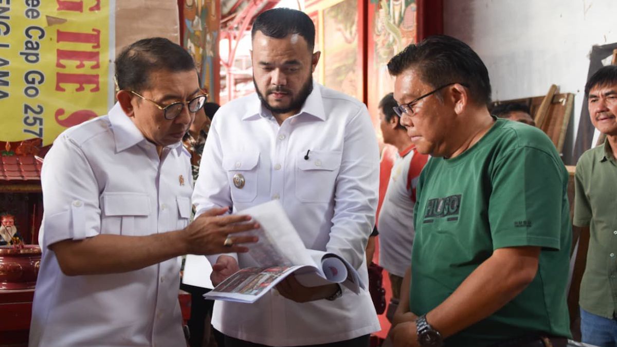 Kemenbud dan Pemko Padang akan revitalisasi Klenteng See Hin Kiong. (dok. Prokopim)