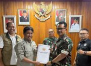 Kunjungi KONI Sumbar, Danlanud Sutan Sjahrir Siap All Out Dukung Porprov XVI 2026