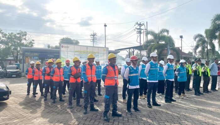 PLN UP3 Solok Perkuat Budaya K3 lewat Apel dan Edukasi Bulan K3 Nasional 2026