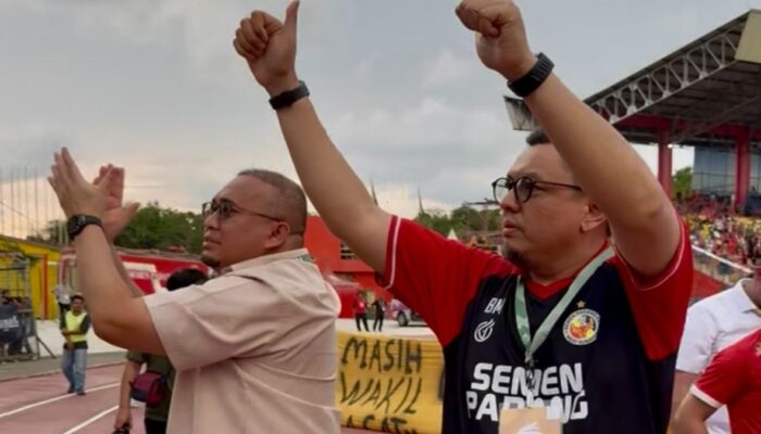 Braditi Moulevey Serukan Dukungan Penuh Suporter di Laga Semen Padang FC Kontra Persis Solo