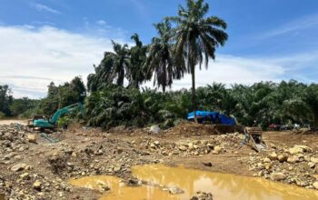 Penertiban PETI di Jorong Simpang, Nagari Koto Nan Duo, Kecamatan Koto Balingka, Kabupaten Agam. (dok. istimewa)