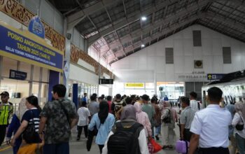 Penumpang Kereta angkutan BIM. (dok. istimewa)