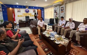 Pertemuan KONI Sumbar dengan jajaran BNNP Sumbar. (dok. istimewa)
