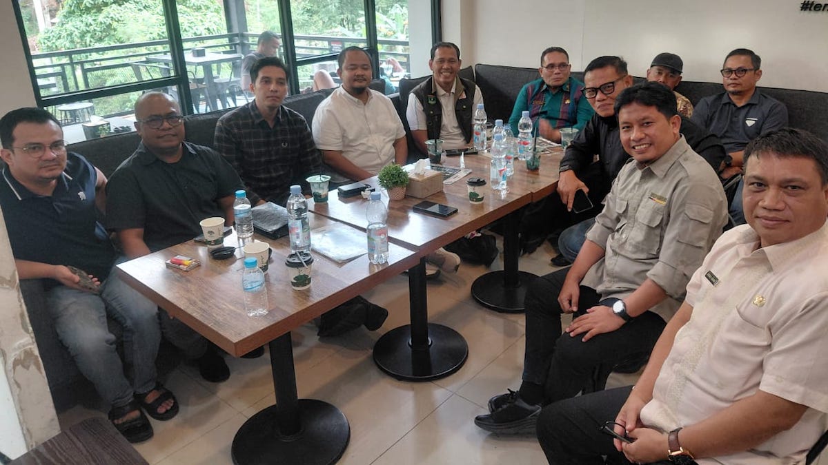 Pertemuan jajaran pimpinan KONI Sumbar dengan Forkopimda Sawahlunto terkait Porprov 2026. (dok. istimewa)