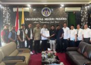 KONI Sumbar Bahas Kolaborasi dengan UNP, Mulai dari Fasilitas hingga Persiapkan Atlet