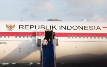 Presiden Prabowo kembali dari lawatan di luar negeri. (dok. istimewa)