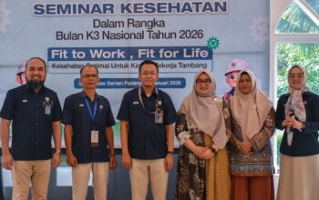 Seminar kesehatan Bulan K3 Nasional di PT Semen Padang. (dok. istimewa)