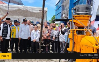 Sumur bor yang dibangun di RSUP DR M Djamil Padang. (dok. Radarsumbar/Embun)