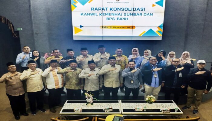 Kemenhaj Sumbar Perkuat Kolaborasi Kembangkan Ekosistem Ekonomi Haji dan Umrah