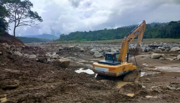 Pendangkalan Pascabanjir, Sembilan Sungai di Agam Dinormalisasi