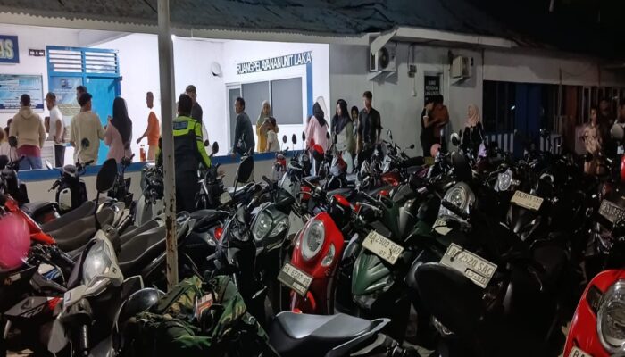 Tekan Kecelakaan, Polisi Razia Balap Liar dan Knalpot Brong di Pasaman Barat