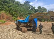 Tambang Emas Ilegal di Solok Selatan Ditertibkan, Empat Ekskavator Diamankan