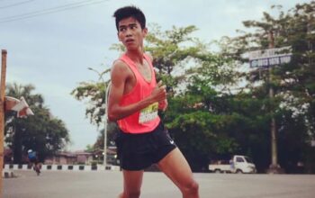 Atlet lari marathon Sumbar Iqbal Saputra. (dok. istimewa)