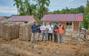 Bantuan SEPABLOCK dari Semen Padang untuk percepatan huntap. (dok. istimewa)