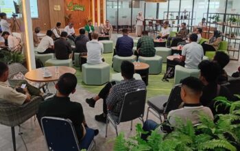 Bincang-bincang media dengan Pimpinan Unand. (dok. istimewa)