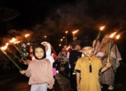 Ratusan Warga Sungai Batang Agam Gelar Pawai Obor Sambut Ramadhan 1447 H