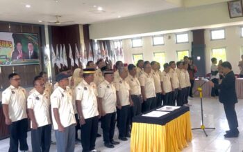 Pelantikan pengurus KONI Kabupaten Limapuluh Kota. (dok. istimewa)