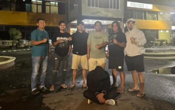 Polresta Padang amankan pelaku penggelapan. (dok. istimewa)